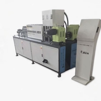 Machine de pliage et de formage automatique de bandes de fer plates en métal CNC de haute qualité, machine de fabrication de colliers de serrage avec poinçonnage