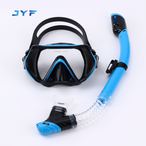 JYF Merk Kosteneffectieve Waterdichte Mini Duikuitrusting Duikbril <span class=keywords><strong>Set</strong></span> Masker en Snorkel Kinderen Snorkelset - Product Image 2