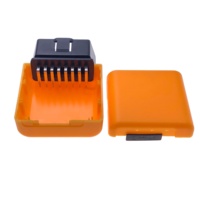 Auto mâle 12V 16 broches à angle droit OBD2 connecteur PCB avec boîtier en plastique outils de Diagnostic