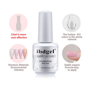 เคลือบฐาน L & M <span class=keywords><strong>ibdgel</strong></span> 15มล. เคลือบ UV ยาทาเล็บเจลยูวี - Product Image 2