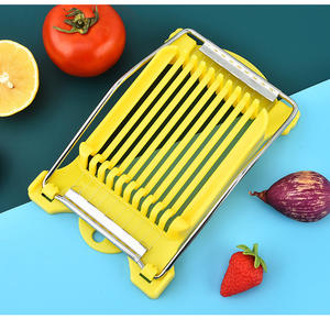 Cortador de huevos multifunción con hoja de acero inoxidable para verduras, frutas y carne, juego de utensilios de cocina, 1 pieza - Product Image 4