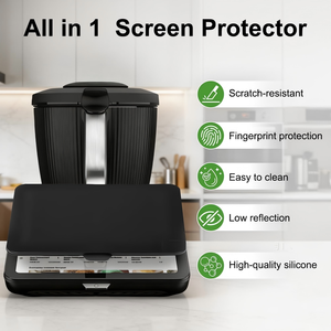 Housse de protection d'écran pour robot culinaire <span class=keywords><strong>Thermomix</strong></span> TM7, tapis de protection résistant à l'usure et aux rayures, tapis en silicone de qualité alimentaire - Product Image 1