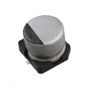 Condensador de Montaje Superficial Original CAP ALUM 33UF 20% 16V SMD 16SZV33M6.3X5.5 33 uF - Product Image 1