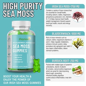 Mousse de mer Gummies Fudge irlandais en vrac bio Vitamine B Biotine Vegan Gummy Bear <span class=keywords><strong>Bonbon</strong></span> mou mousse de sureau <span class=keywords><strong>noir</strong></span> - Product Image 2