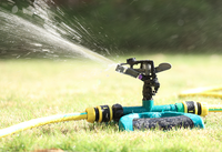 Arroseurs à impact rotatifs en plastique à 360 degrés avec filetage mâle de 1/2 pouce pour l'irrigation agricole