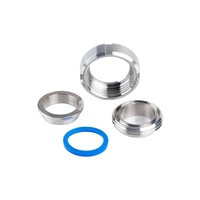 Raccord sanitaire à souder de type T DIN 11851 DIN 11850 en acier inoxydable Inox SS304 SS316 DIN/3A/SMS avec joint d'étanchéité