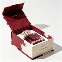 Boîte de parfum rigide de luxe personnalisée en gros avec logo, en carton rigide, 30 ml, 50 ml, boîte de parfum de haute qualité