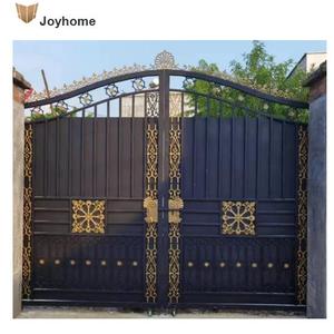 <span class=keywords><strong>2025</strong></span> <span class=keywords><strong>New</strong></span> Kim Loại Thiết Kế Cổng Bên Ngoài Lớn Chính Nhập Cửa Thép Chính Sắt Rèn Cửa Đường Vào Cổng Sắt Cổng - Product Image 4