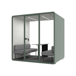 Cabina Telefonica per Ufficio Personalizzata, Capsula Insonorizzata per Protezione Acustica, Stanza Silenziosa, Cabina Fonoassorbente - Product Image 3