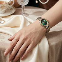 Jam Tangan Elegan untuk Wanita, Aksesoris Perhiasan, Kustomisasi OEM ODM, Jam Tangan Quartz Wanita, Dial Oval, Montre Femme, Baja Anti Karat