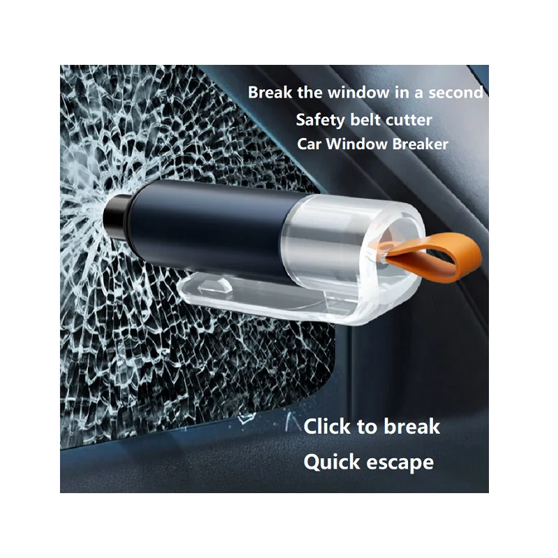 Лидер продаж, автомобильный мини-молоток безопасности, Автомобильный аварийный молоток для окна, резак для ремня безопасности, автомобильный молоток безопасности