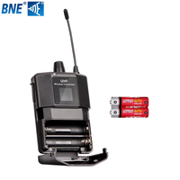 Harga Pabrik Mikrofon Lavalier Nirkabel UHF Universal 1 Kanal Clip-on Micro W15-1L Mikrofon Kerah Profesional Jangkauan Kerja 100M