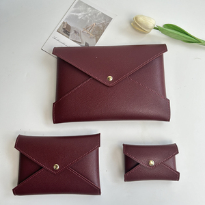 Nuovo arrivo portafoglio portamonete in pelle sintetica di alta qualità 3 taglie piccole buste da <span class=keywords><strong>donna</strong></span> pochette porta carte di credito - Product Image 2