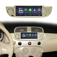 Autoradio Android Auto Carplay Linux 6,86 pouces pour FIAT 500 Abarth 2007-2015, navigation GPS, lecteur multimédia stéréo, style OEM
