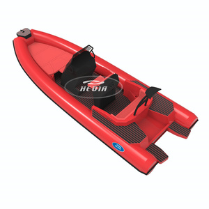 Bateau semi-rigide de luxe Haide CE 23 pieds SP700 avec moteur, flotteurs et tubes, bateau de haute mer Deep V Sea Doo - Product Image 6