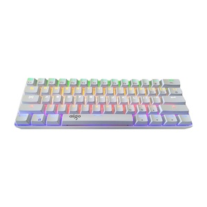 <span class=keywords><strong>RK61</strong></span>คีย์บอร์ดสองโหมด BT 3.0 & USB คีย์บอร์ดกลไกเรืองแสง RGB มินิ61คีย์ปุ่มกดคีย์บอร์ดสำหรับเล่นเกมแบบสลับร้อนพร้อม RGB - Product Image 4