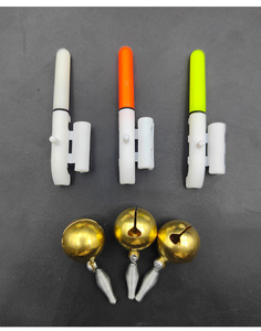 Luce di punta dell'asta con campana rossa/<span class=keywords><strong>verde</strong></span>/luce intelligente a induzione luce LED canna da pesca adatta per 1.5 ~ 3mm canne sensibili Alarmsea - Product Image 3