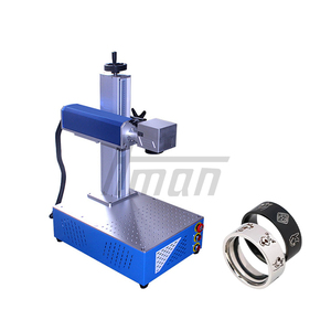 Nueva Máquina de Grabado y Marcado Láser de Fibra de 10W para Joyería y Anillos, Compatible con DXF/PLT/BMP, Refrigeración por Agua, Portátil, de Sobremesa, Fácil de Operar - Product Image 1