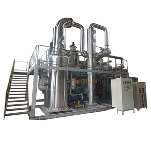 Più piccola capacità di 500 litri <span class=keywords><strong>al</strong></span> giorno di olio di scarto per impianto <span class=keywords><strong>Diesel</strong></span> utilizzato olio motore di riciclaggio di distillazione di olio minerale - Product Image 5