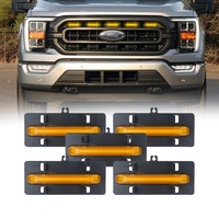 5 lampes de grille pour F150 XL XLT 2021-2022