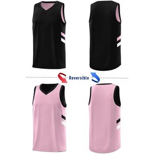 Camiseta de Baloncesto Reversible para Jóvenes, Cuello en V, Absorbe la Humedad, para Niños y Niñas, Unisex, Ropa Deportiva Infantil - Product Image 2