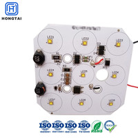 Module LED SMD multi-formes personnalisé en aluminium PCBA pour projecteur, downlight, éclairage flexible en bande, OEM
