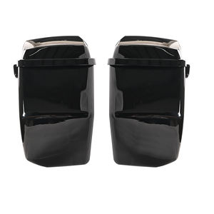 Sacoches de Moto V2 Hachées pour <span class=keywords><strong>Harley</strong></span> <span class=keywords><strong>Davidson</strong></span> Touring <span class=keywords><strong>Road</strong></span> <span class=keywords><strong>King</strong></span> <span class=keywords><strong>Road</strong></span> Glide Street Glide 2014-2023 - Product Image 4