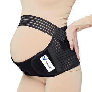 Shawphy Bande <span class=keywords><strong>de</strong></span> soutien abdominale confortable pour le ventre, le dos, <span class=keywords><strong>la</strong></span> taille, le bassin et les hanches, pour <span class=keywords><strong>la</strong></span> maternité et <span class=keywords><strong>la</strong></span> <span class=keywords><strong>grossesse</strong></span> - Product Image 2
