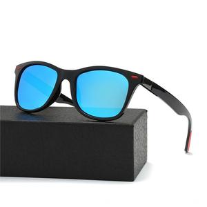 Occhiali da Sole Sportivi OEM con Lenti Polarizzate UV400, Nuovo Design Quadrato, Occhiali da Ciclismo Sportivi da <span class=keywords><strong>Uomo</strong></span>, Montature in PC Bianco e Nero - Product Image 5