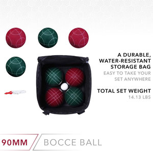 ชุดเกมบอล Boccia สำหรับเกมชายหาดกลางแจ้งสนามหลังบ้าน - Product Image 4
