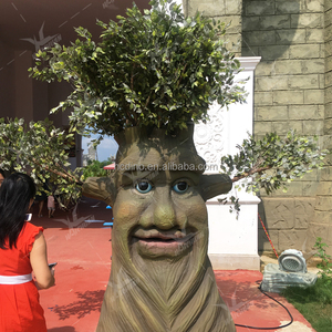 High Quality Life-Size Chinese Cartoon Animatronic <strong>Tree</strong> <strong>with</strong> Realistic Talking <strong>Face</strong> for Mall Public Park Playhouse Attraction - Product Image 3