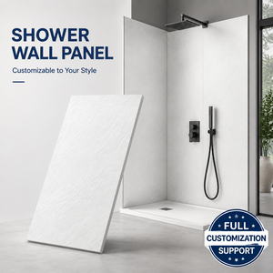 Pannello murale doccia composito leggero OEM antibatterico 200x50 cm con superficie in gelcoat larghezza 100 cm per ristrutturazione <span class=keywords><strong>bagno</strong></span> - Product Image 1