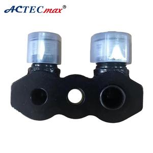 Junta de compresor AC.107.028 TM16/TM21, piezas universales de <span class=keywords><strong>aire</strong></span> <span class=keywords><strong>acondicionado</strong></span> automático, Conector de cubierta trasera de compresor de CA para coche hacia arriba - Product Image 1