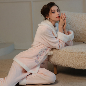 Conjuntos de Pijamas Térmicos de Inverno para Mulheres, 2 Peças, Lingerie Sexy e Erótica, Roupas Íntimas Femininas - Product Image 4
