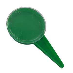 Semoir de jardinage manuel en plastique vert foncé, outil de jardinage domestique, 5 vitesses réglables pour les graines - Product Image 2
