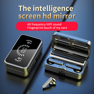 <span class=keywords><strong>Auriculares</strong></span> inalámbricos con cancelación de ruido para juegos S20 con Banco de energía <span class=keywords><strong>i12</strong></span> M10 M19 TWS F9 <span class=keywords><strong>Pro</strong></span> 3 4 5 6 <span class=keywords><strong>Auriculares</strong></span> <span class=keywords><strong>auriculares</strong></span> - Product Image 2