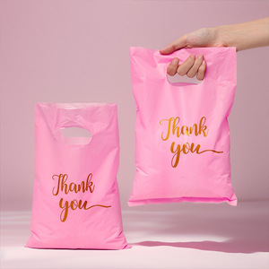 Bolsas de embalaje de regalo de ropa con logotipo personalizado, sobre de compras de mensajería de Polymailer, bolsas de compras de <span class=keywords><strong>paquete</strong></span> de plástico de polietileno para ropa - Product Image 2