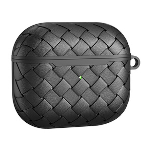Étui en TPU à motif tressé pour <span class=keywords><strong>Air</strong></span> <span class=keywords><strong>Pods</strong></span> <span class=keywords><strong>1</strong></span>/2/3/Pro/Pro2/4, étui de protection Earthphone avec design antidérapant - Product Image 1