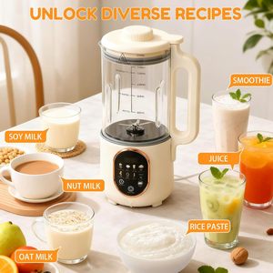 Licuadora Eléctrica Portátil para el Hogar, Licuadora Digital Automática para Preparar Alimentos para Bebés, Procesador de Alimentos, Electrodoméstico - Product Image 4