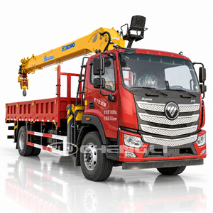 Grúa Montada en Camión Dongfeng de 18 Toneladas, Grúa Hidráulica de Carga de 8 Toneladas para Manejo de Materiales de Construcción - Product Image 1