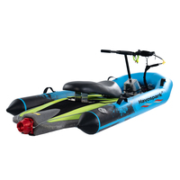 Planche de surf électrique haute vitesse 60 km/h 15 kW en fibre de carbone EPP avec télécommande et sac pour les sports nautiques de compétition