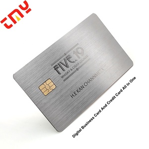 ทั้งหมดในหนึ่งทอง24K สื่อ<span class=keywords><strong>สังคม</strong></span>ออนไลน์โลหะว่างนามบัตรดิจิทัลและบัตรเครดิต NFC พร้อม magstrip - Product Image 5