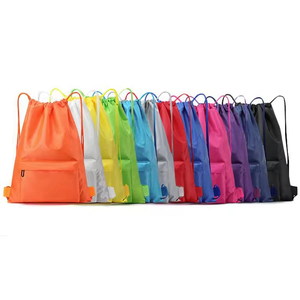 Zaino con Coulisse Impermeabile Personalizzato, Grande Capacità, per Palestra e Sport, con Tasca con Cerniera, <span class=keywords><strong>Borsa</strong></span> per Fitness e <span class=keywords><strong>Basket</strong></span> - Product Image 2