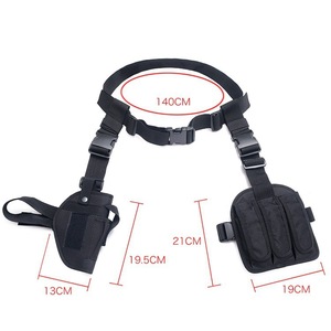 Adjustable Leg Tool <strong>Holster</strong> <strong>Molle</strong> Tactical Outdoor Thigh Upper Drop Leg <strong>Holster</strong> Left Side <strong>Holster</strong> - Product Image 5