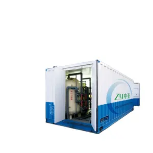 Salt Water Purification Reverse Osmosis System For Drinkable Water From Well Water Container Desalination Treatment Machine