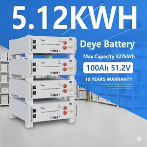 Batteria al Litio a Bassa Tensione Deye SE-G5.1 Pro-B 5kWh, 5kW 10kW 15kW 20kW 51.2V, Batteria Solare LiFePO4 per Sistema di Accumulo Energetico Domestico - Product Image 1