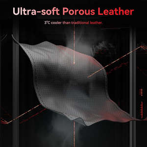 Luxury Reclining Ergonomic Synthetic Leather Swivel Racing <strong>Gaming</strong> <strong>Chair</strong> with 3-Stage Gas Lift and Adjustable Features - Product Image 5