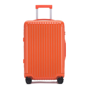Equipaje Esencial de Viaje, Maleta Resistente para Mujer, ABS, Carcasa Dura, Ligera, con Ruedas Dobles Giratorias y Candado, Estilo Retro - Product Image 3