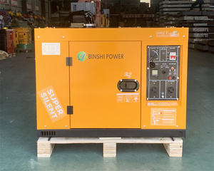 10kw 10kva שותקת מנוע דיזל נייד שותקת מחולל כוח דיזל - Product Image 2