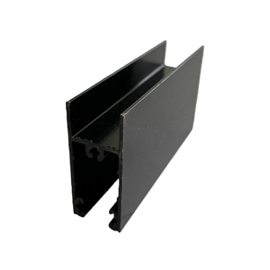 Profilés en aluminium purifiés pour marché argentin, série 6000, pour canaux de fenêtres coulissantes, service de découpe pour isolation acoustique de salles blanches - Product Image 1